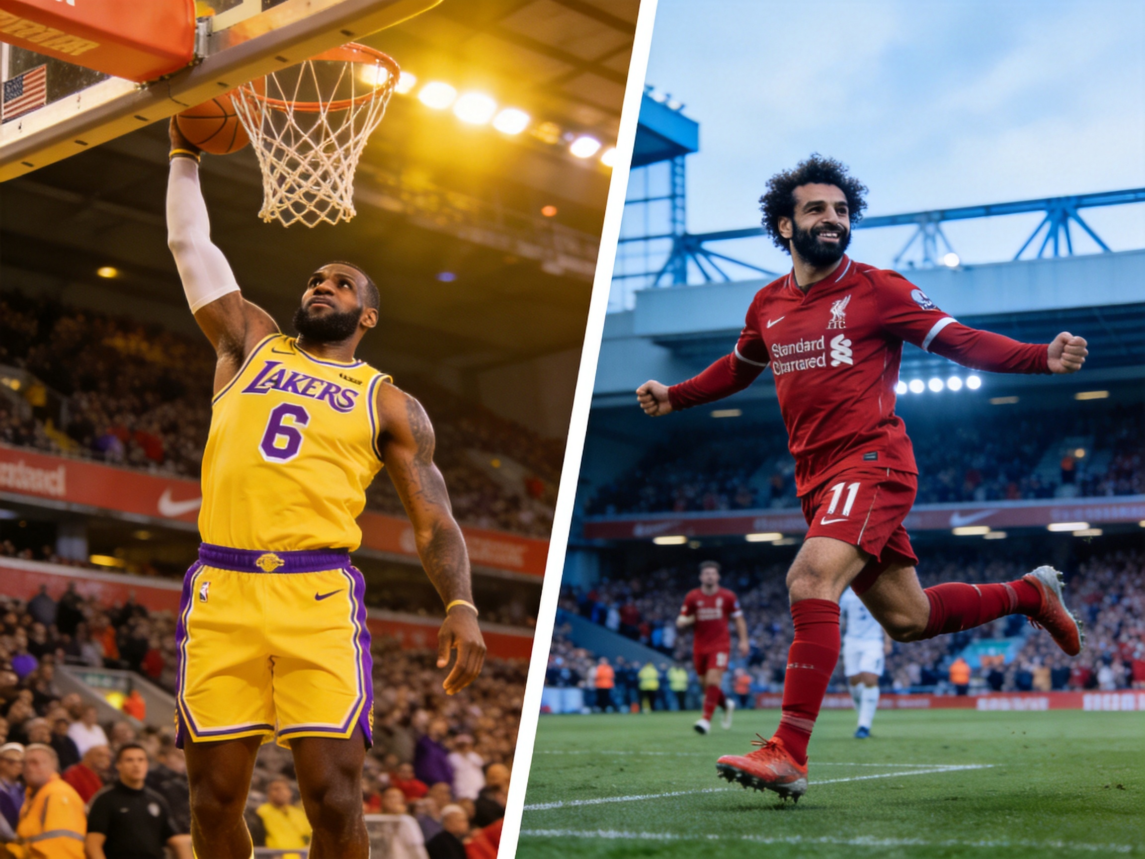 NBA精彩集锦 勒布朗詹姆斯扣篮